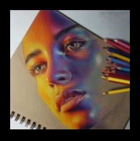 דיוקן עיפרון צבעוני: העברת אישיות עם גוונים