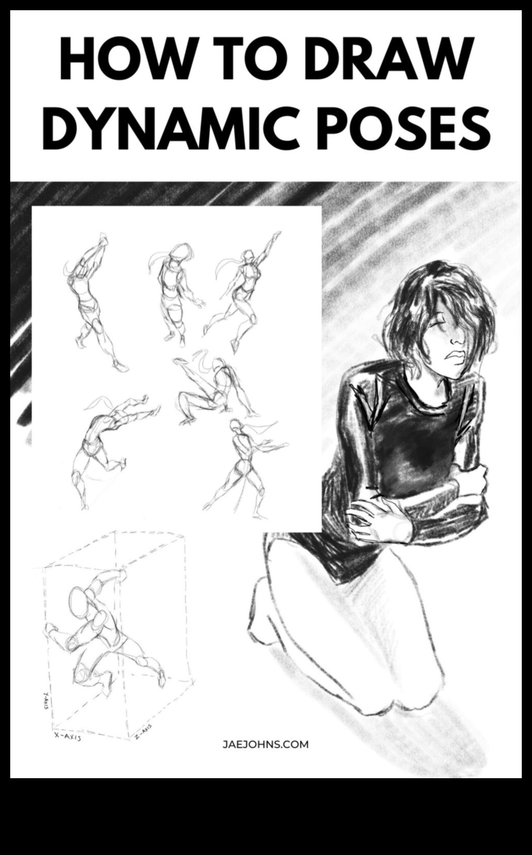 יסודות קריקטורה: חקר טכניקות לציורים דינמיים