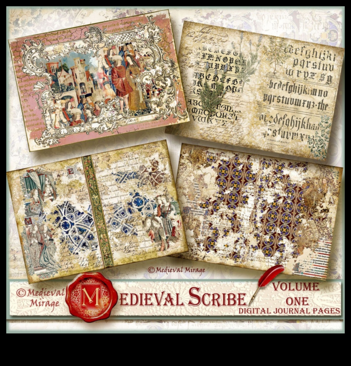 שילובי כתבי יד מתקופת הרנסנס: הרמוניזציה של טקסט ותמונה