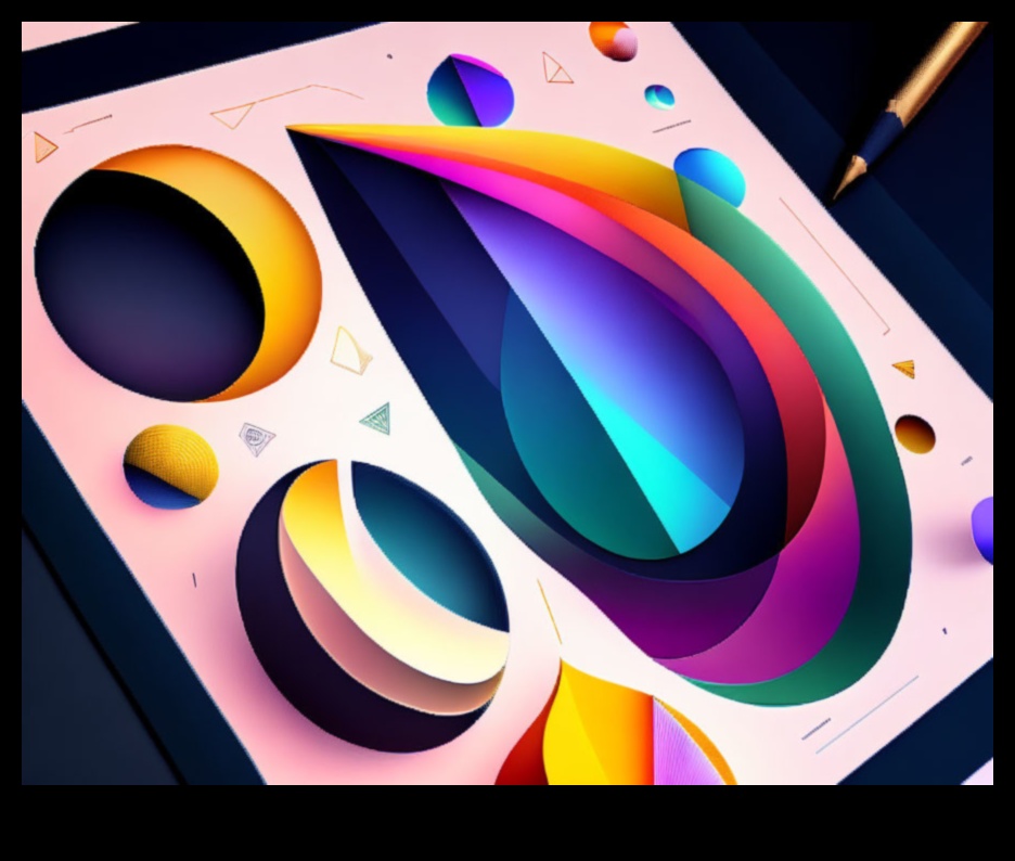 הרמוניה בכאוס: איזון אלמנטים בקומפוזיציות מופשטות