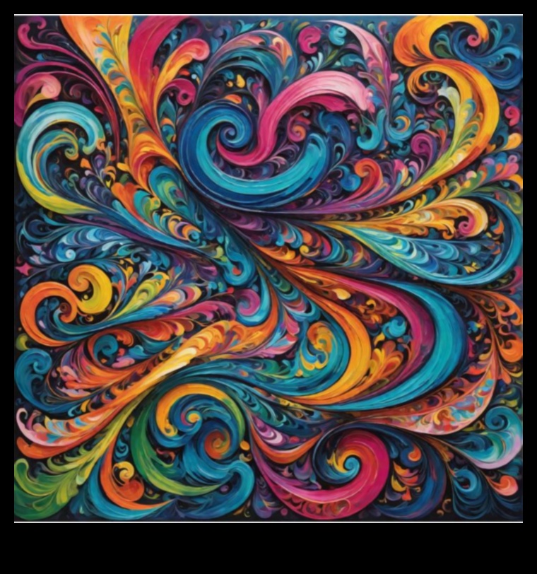 הרמוניה בכאוס: איזון אלמנטים בקומפוזיציות מופשטות