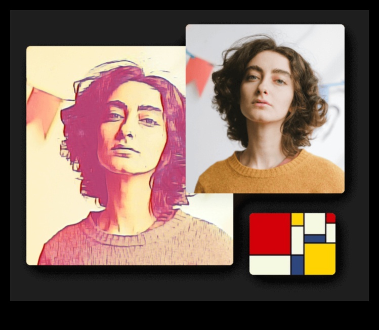 קנבס פלטפורמה: ציור פורטרטים של חיבור מקוון