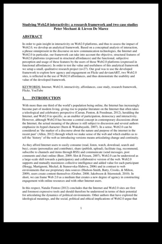 עירוי אינטראקטיבי: המהות של Web 2.0 בדינמיקה מקוונת