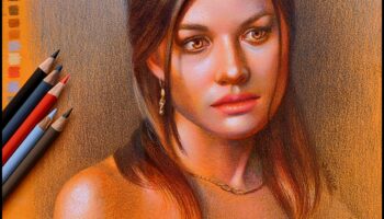 דיוקן עיפרון צבעוני: העברת אישיות עם גוונים