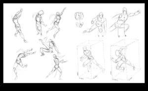 יסודות קריקטורה: חקר טכניקות לציורים דינמיים