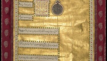 מגילות מוזהבות: עיצובים מפוארים בכתבי יד עתיקים
