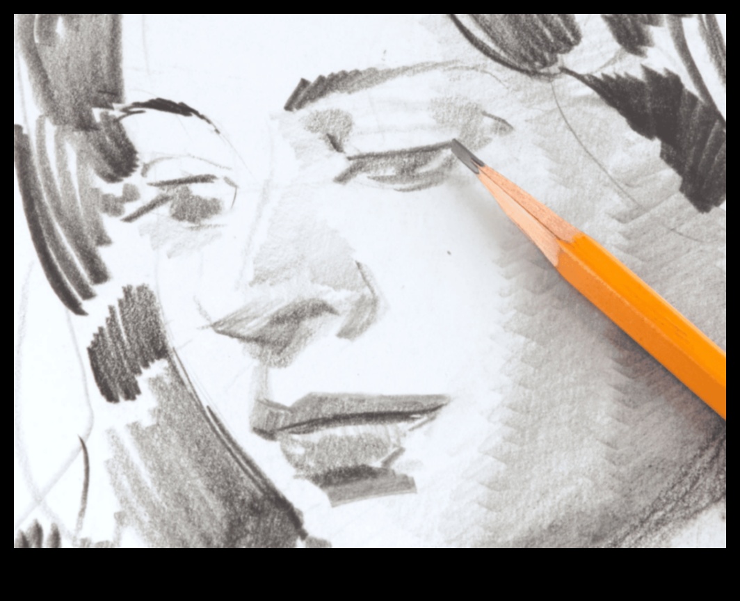 גרפיט וטבע: טכניקות ללכידת צורות אורגניות בעיפרון