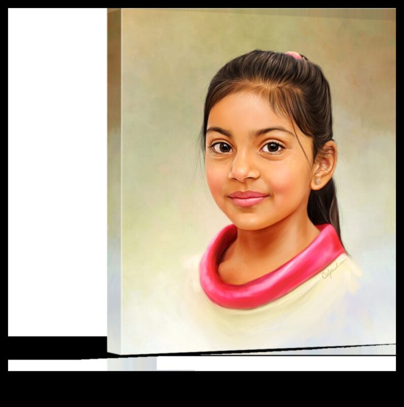 קנבס פלטפורמה: ציור פורטרטים של חיבור מקוון