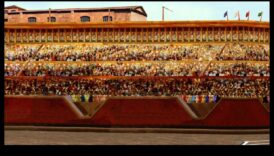 קרקס מקסימוס: מרוצי מרכבות בפסיפסים רומיים