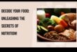 תזונה נחשפה: מסע גילוי לבריאות מיטבית